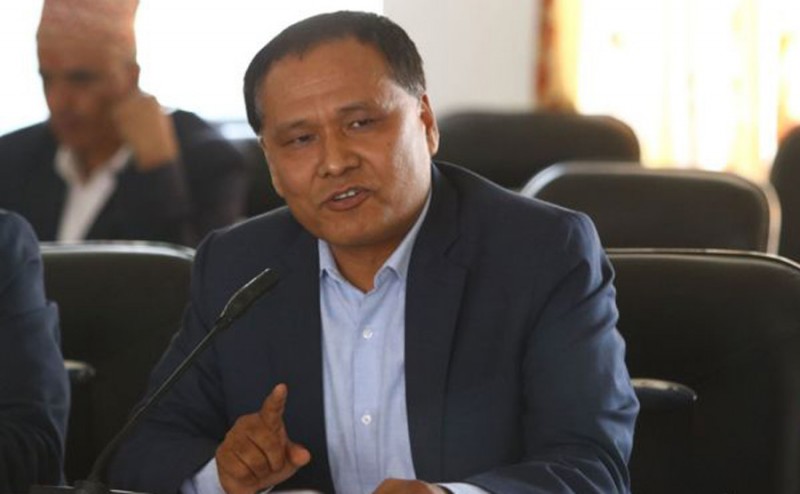 पुसभित्रै संसद् भवन निर्माण सम्पन्न गर्न मन्त्री घिसिङको निर्देशन